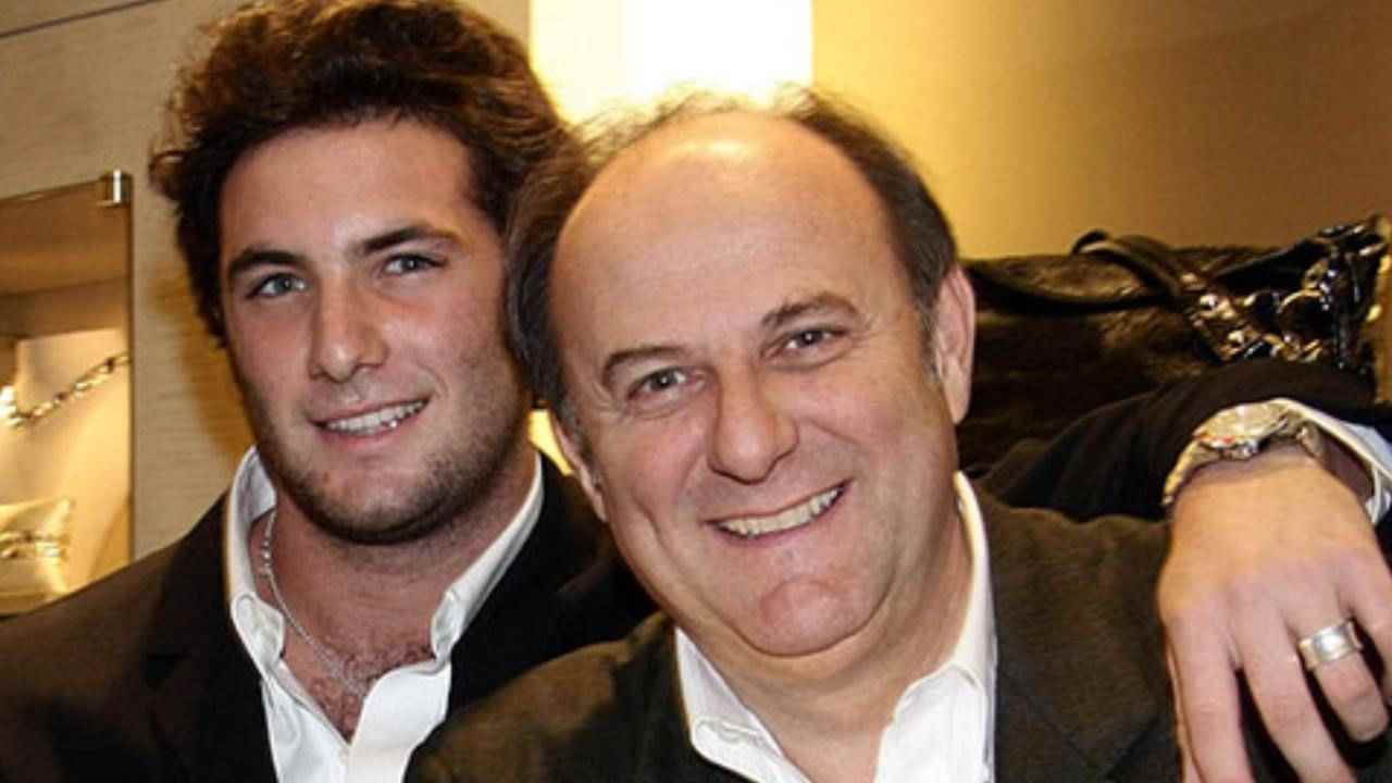 Gerry Scotti e il figlio